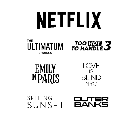 Netflix Games: Emily in Paris, Too Hot to Handle, Selling Sunset, Outer Banks, The Ultimatum, Love is Blind: NYC (Netflix Stories)